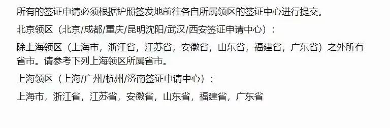南非簽證即日起按對(duì)應(yīng)領(lǐng)區(qū)遞簽